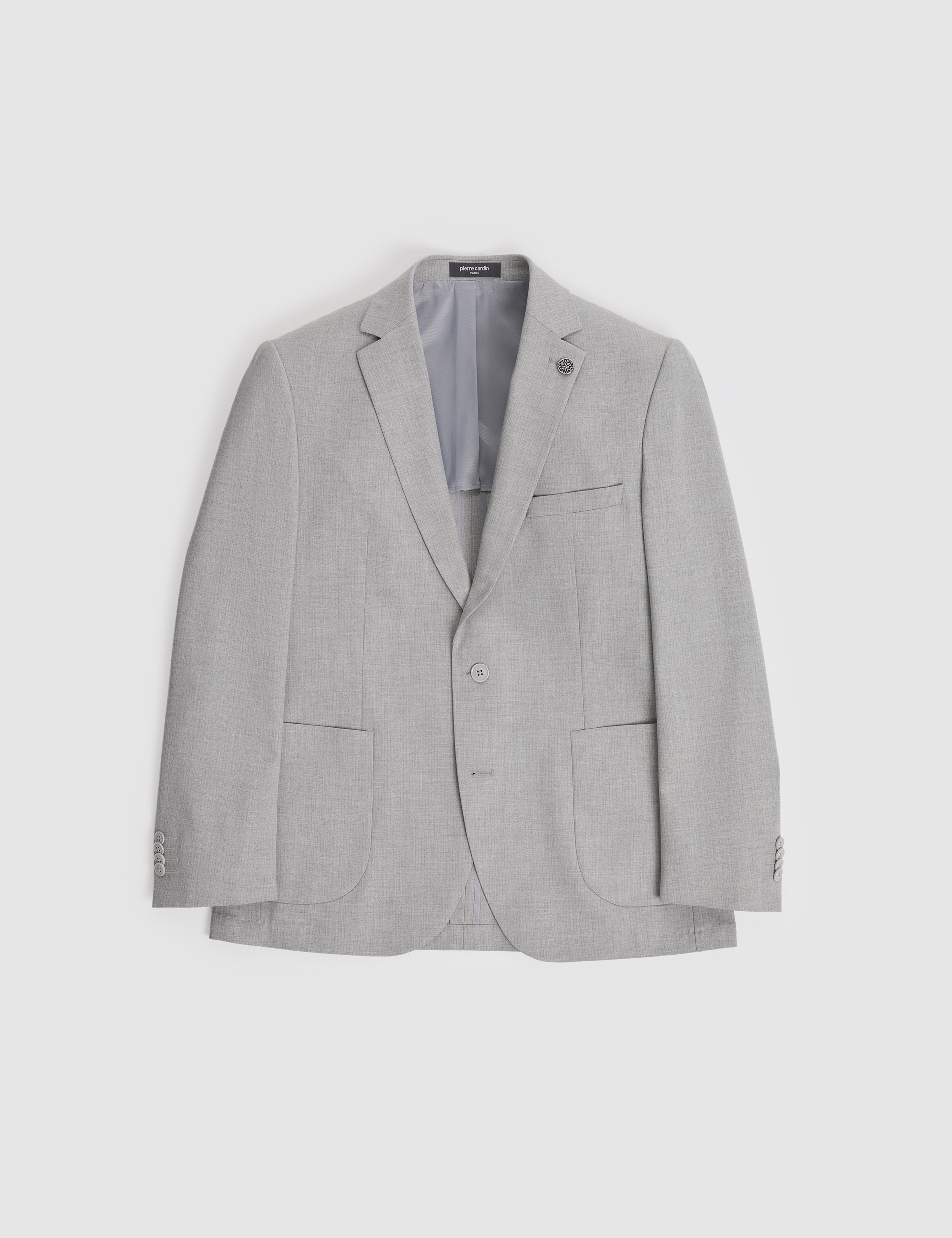 Gri Extra Slim Fit Takım Elbise