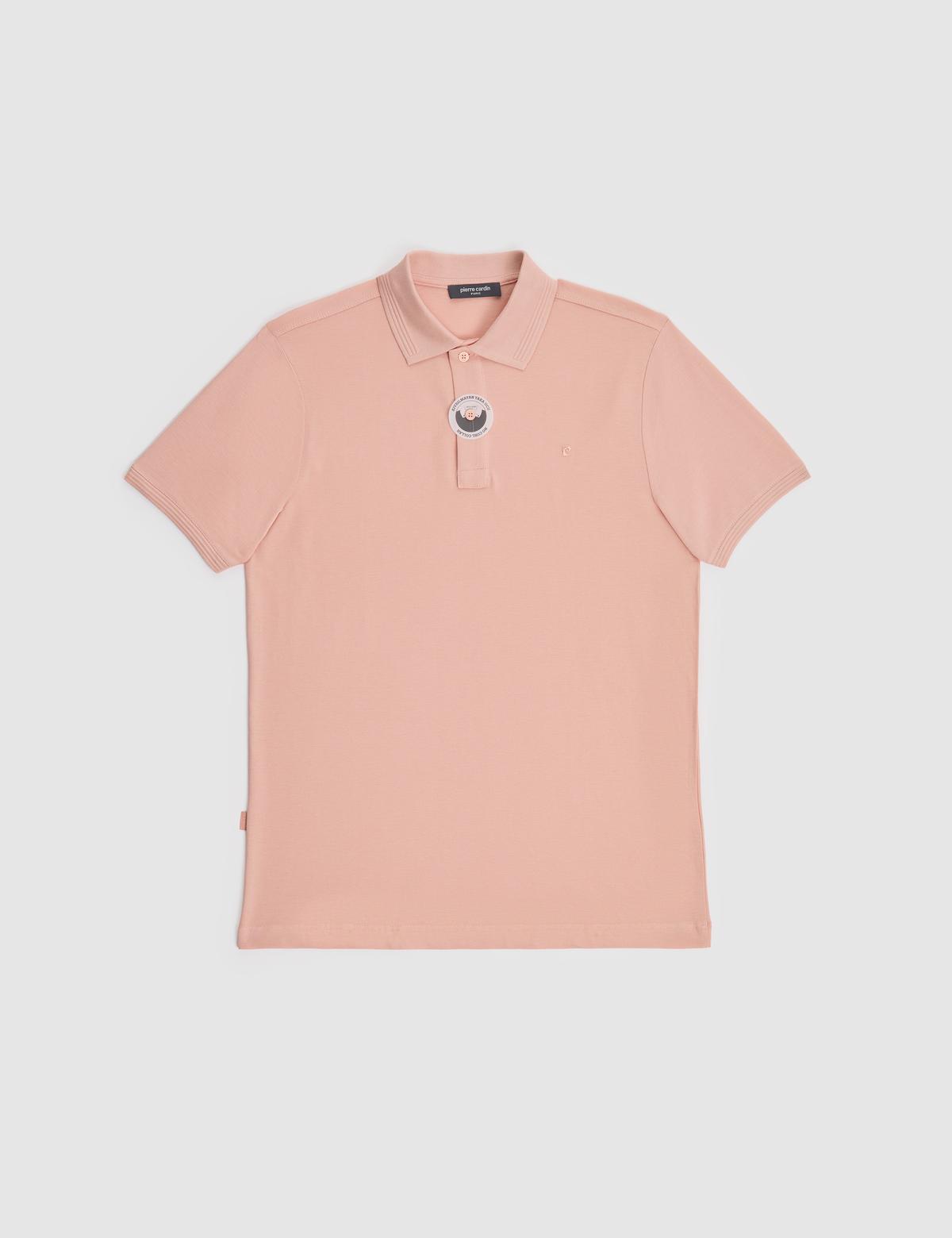 Somon Slim Fit %100 Pamuk Düğmeli Polo Yaka Basic Tişört - 50321128108