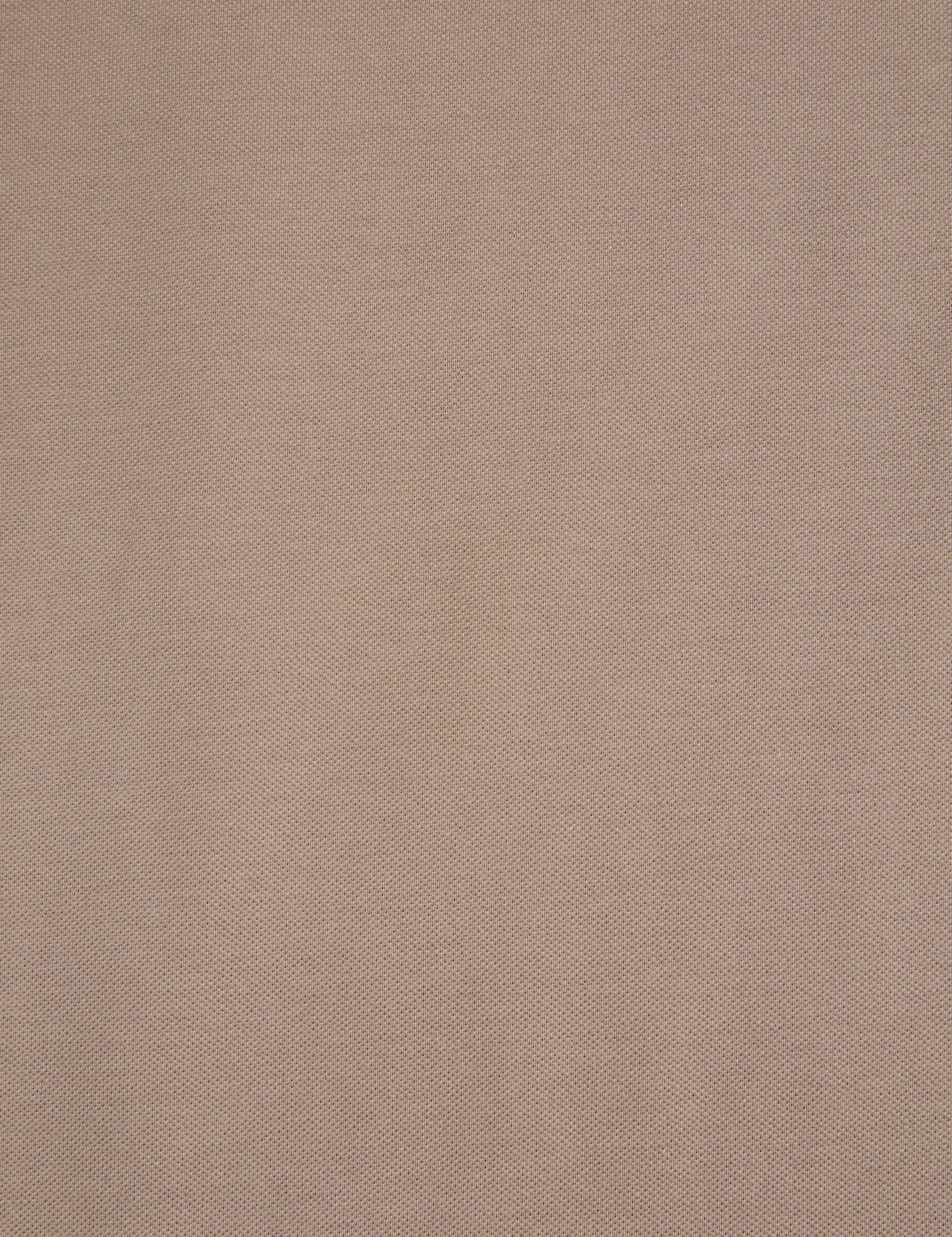 Kahverengi Slim Fit %100 Pamuk Bisiklet Yaka Tişört - Image 7