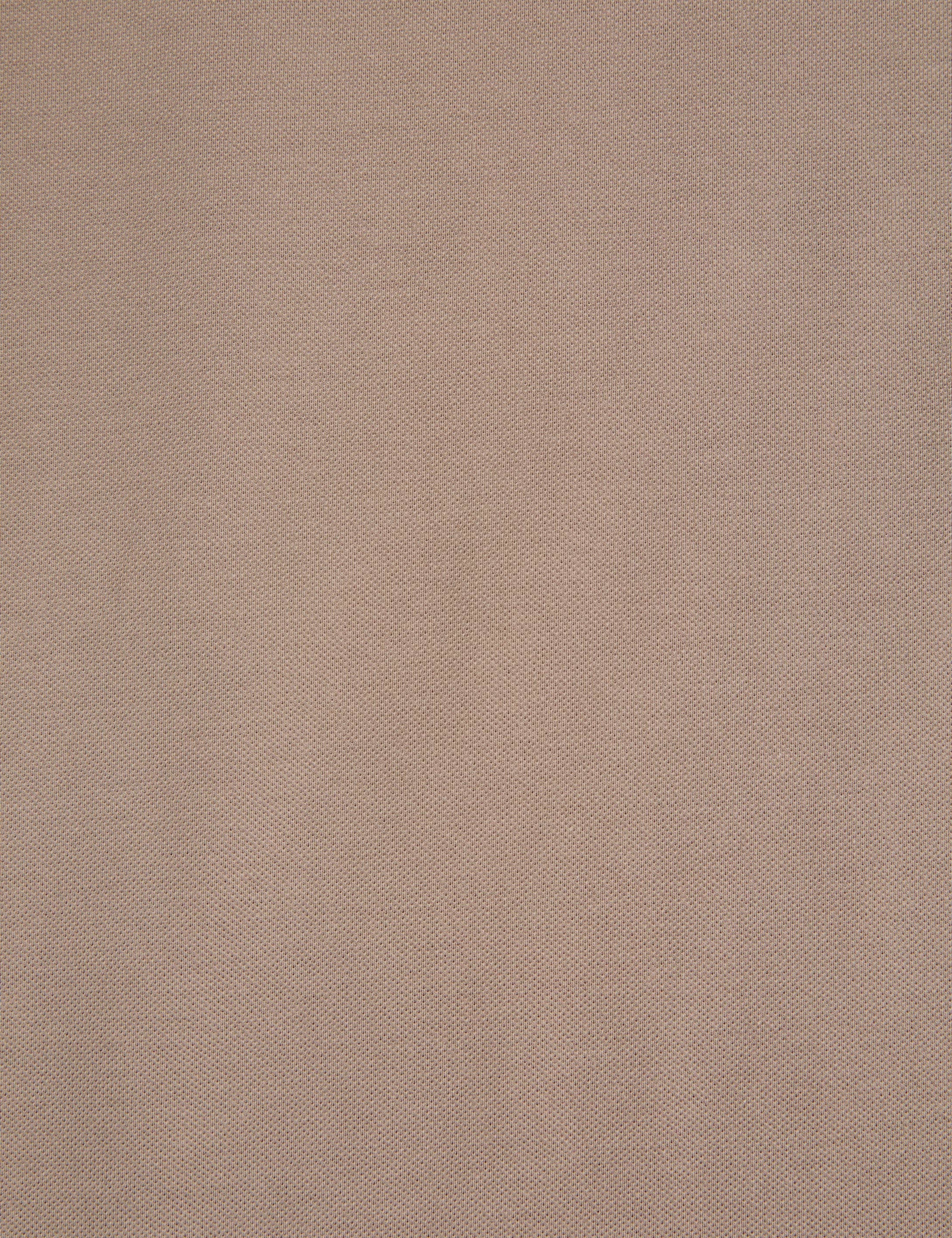 Kahverengi Slim Fit %100 Pamuk Bisiklet Yaka Tişört