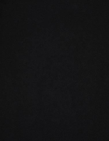 Siyah Slim Fit %100 Pamuk Fermuarlı Polo Yaka Tişört