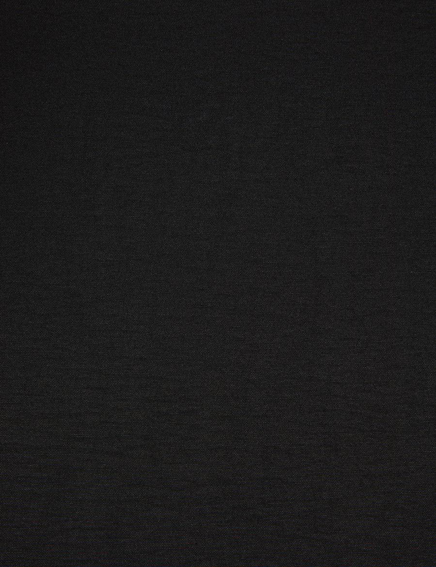 Siyah Oxford Slim Fit Kolay Ütülenebilir Gömlek