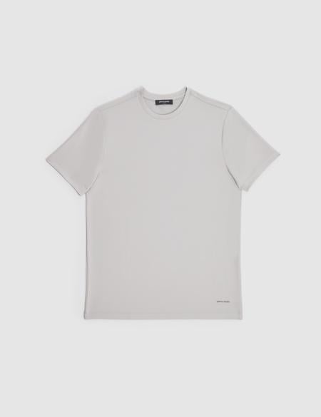 Açık Gri Regular Fit Bisiklet Yaka Basic Tişört - 50321139001