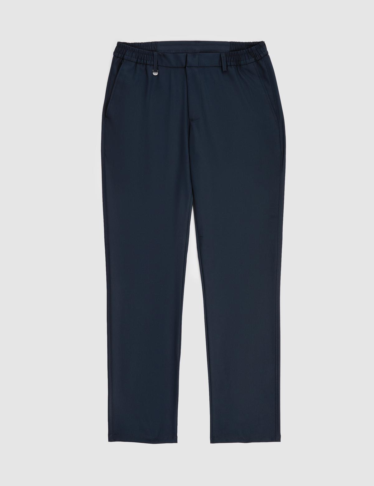 Lacivert Slim Fit Esnek Bel Klasik Jogger Pantolon - 50325166054