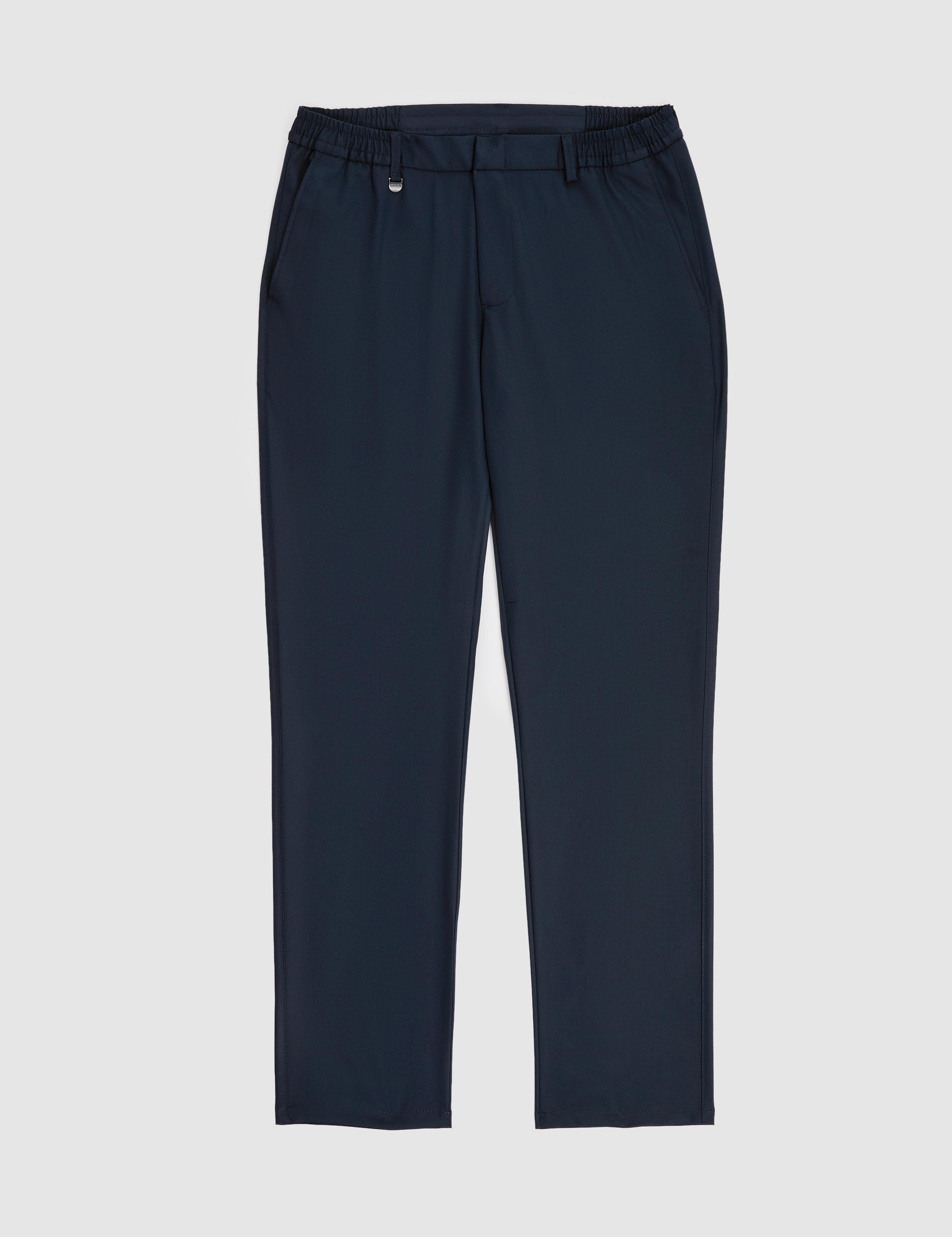 Lacivert Slim Fit Esnek Bel Klasik Jogger Pantolon