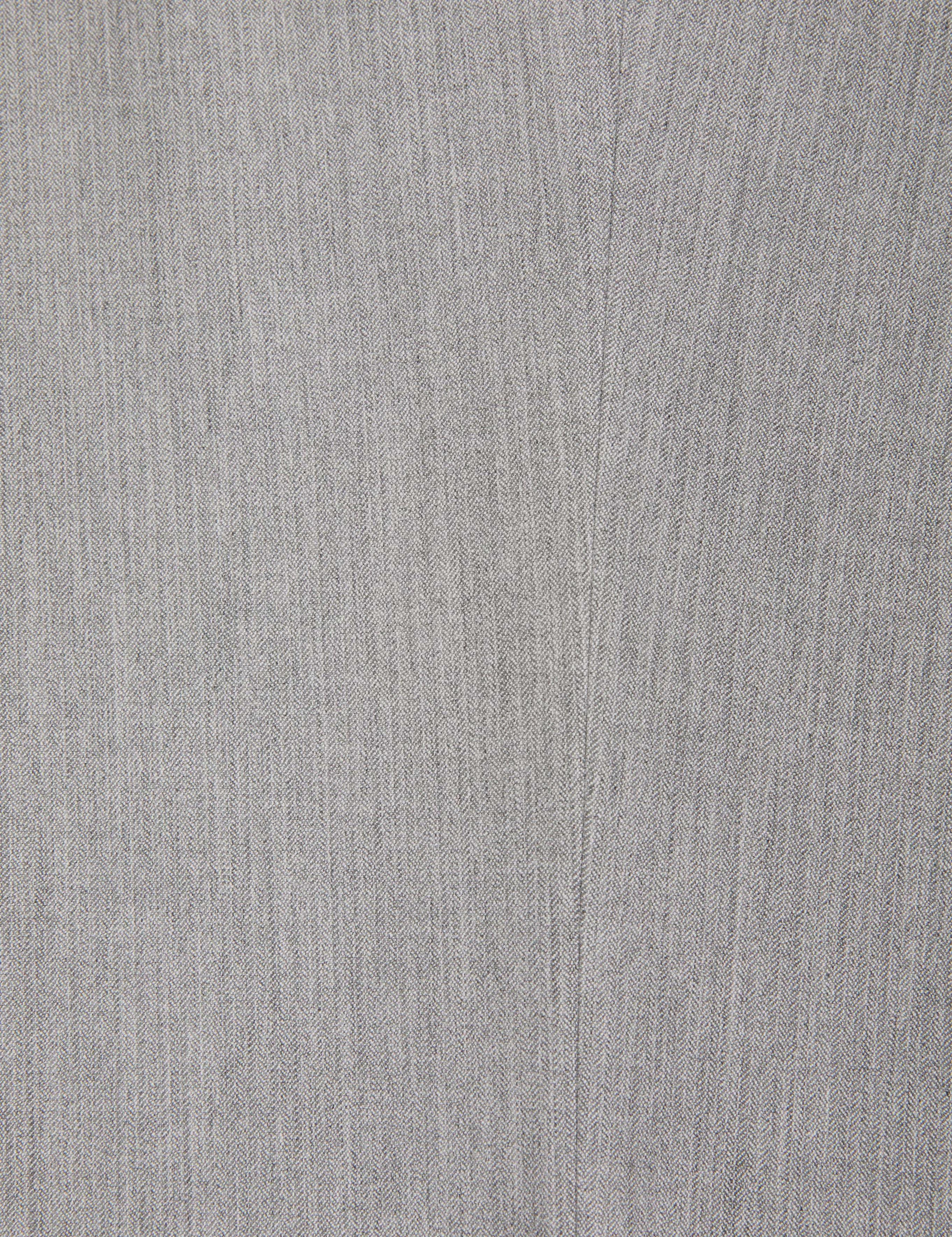 Gri Slim Fit Kumaş Pantolon