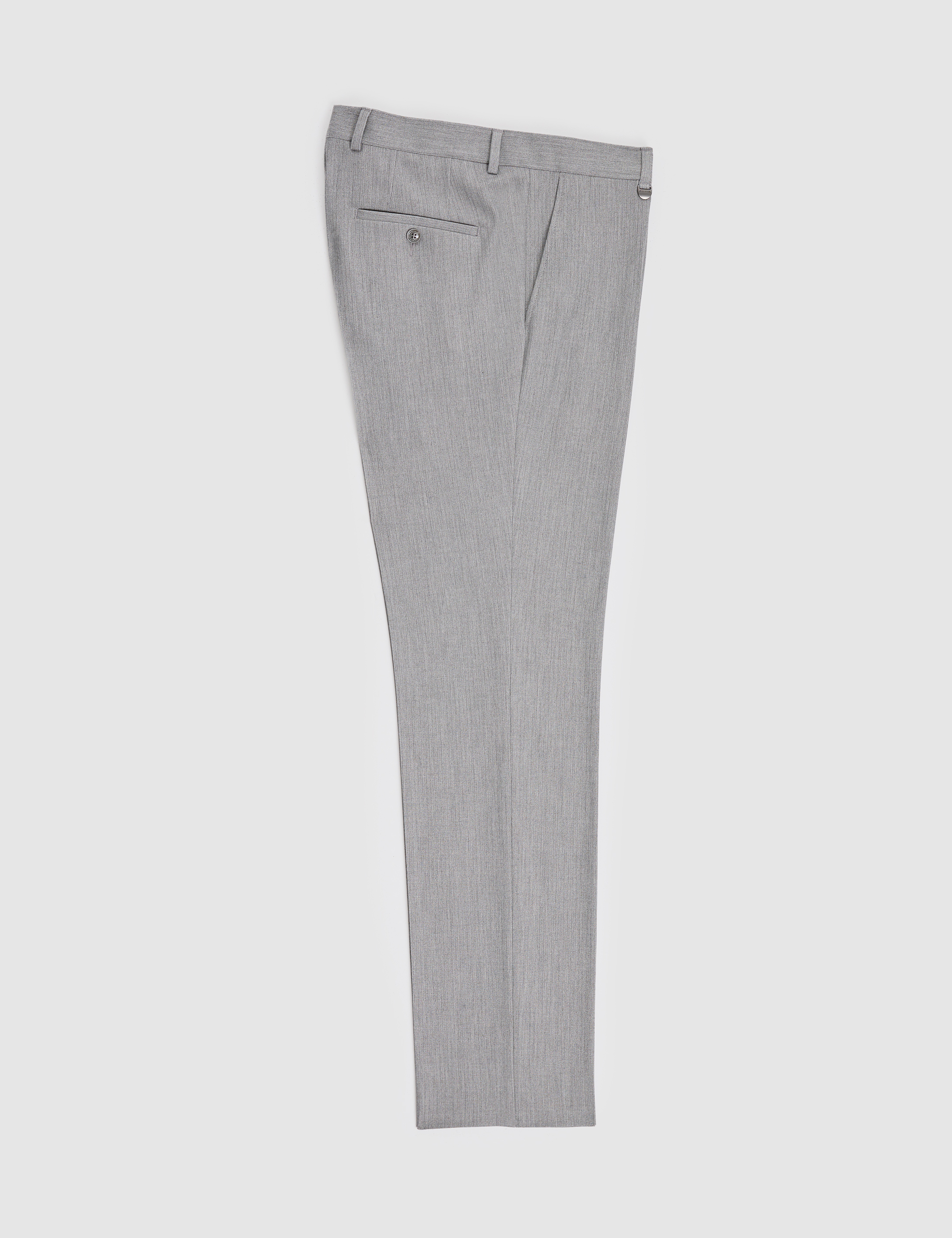 Gri Slim Fit Kumaş Pantolon