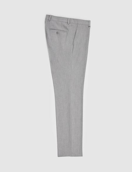 Gri Slim Fit Kumaş Pantolon - 50324299081