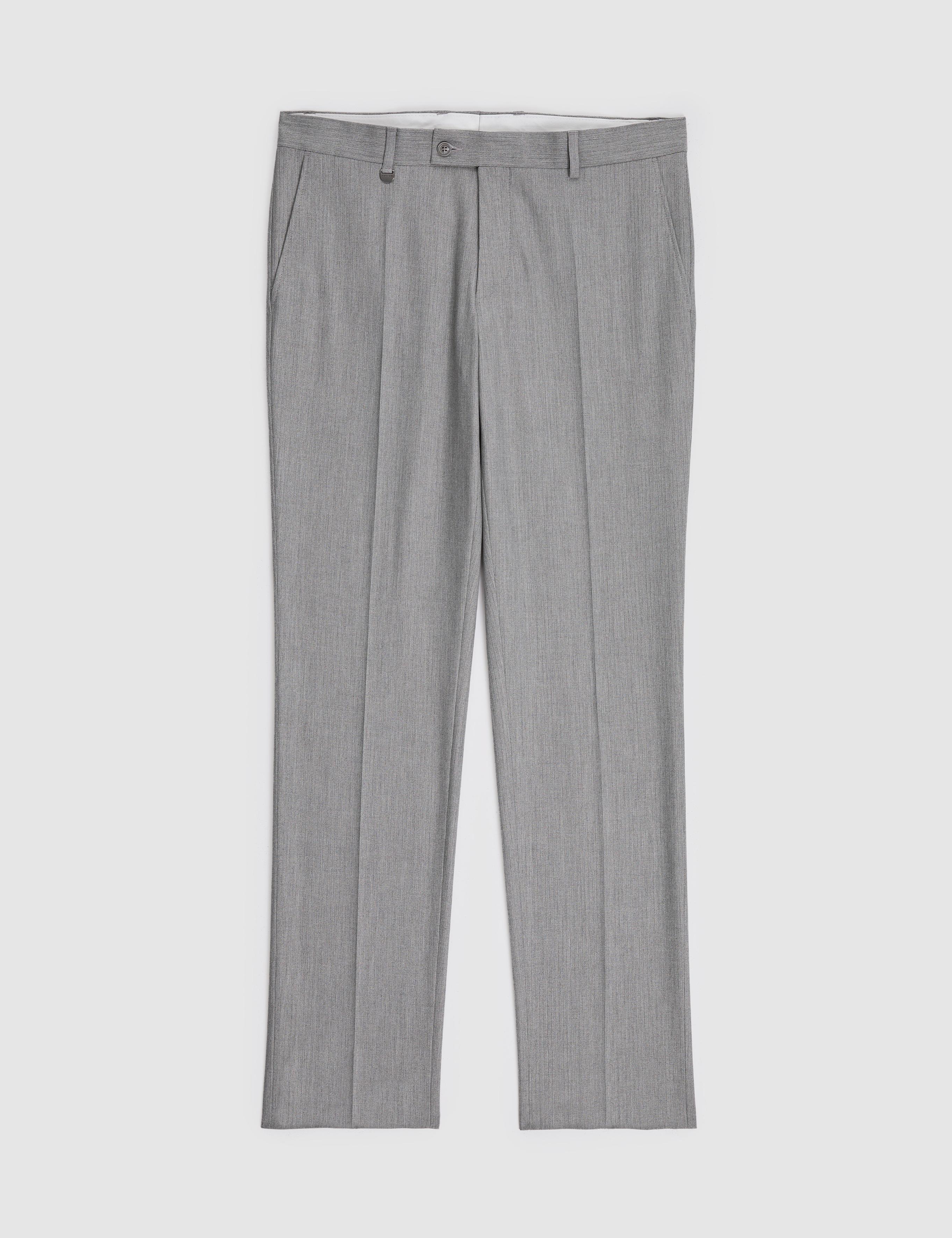Gri Slim Fit Kumaş Pantolon