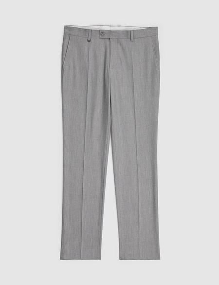 Gri Slim Fit Kumaş Pantolon - 50324299081