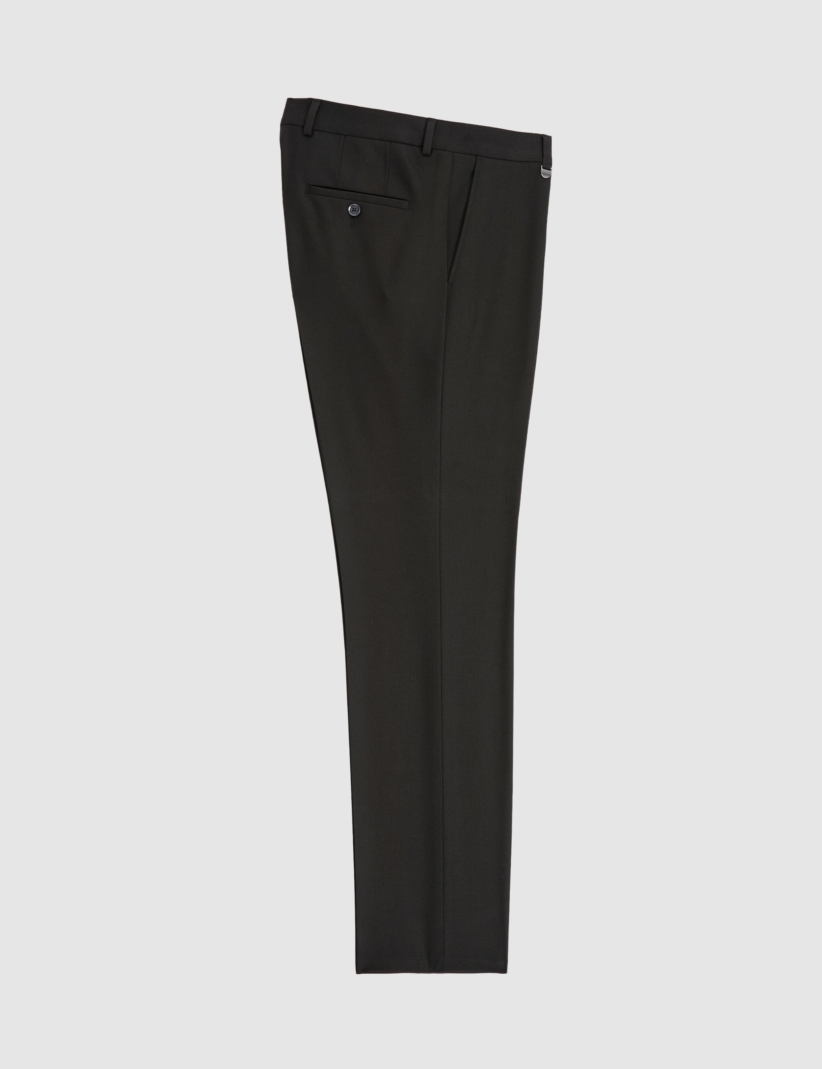 Siyah Slim Fit Kumaş Pantolon