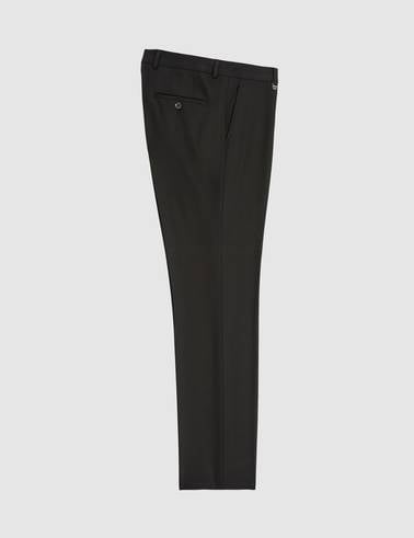 Siyah Slim Fit Kumaş Pantolon