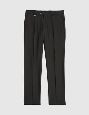 Siyah Slim Fit Kumaş Pantolon