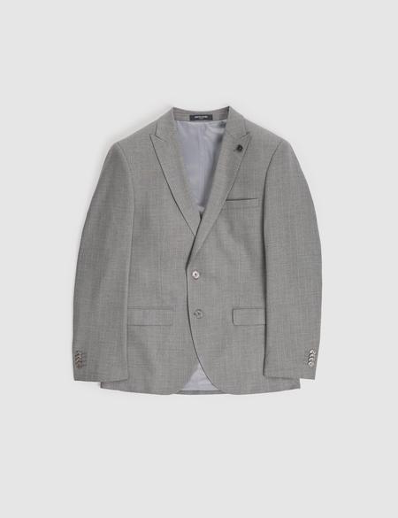 Füme Ex. Slim Fit Çizgili Takım Elbise - 50325234005