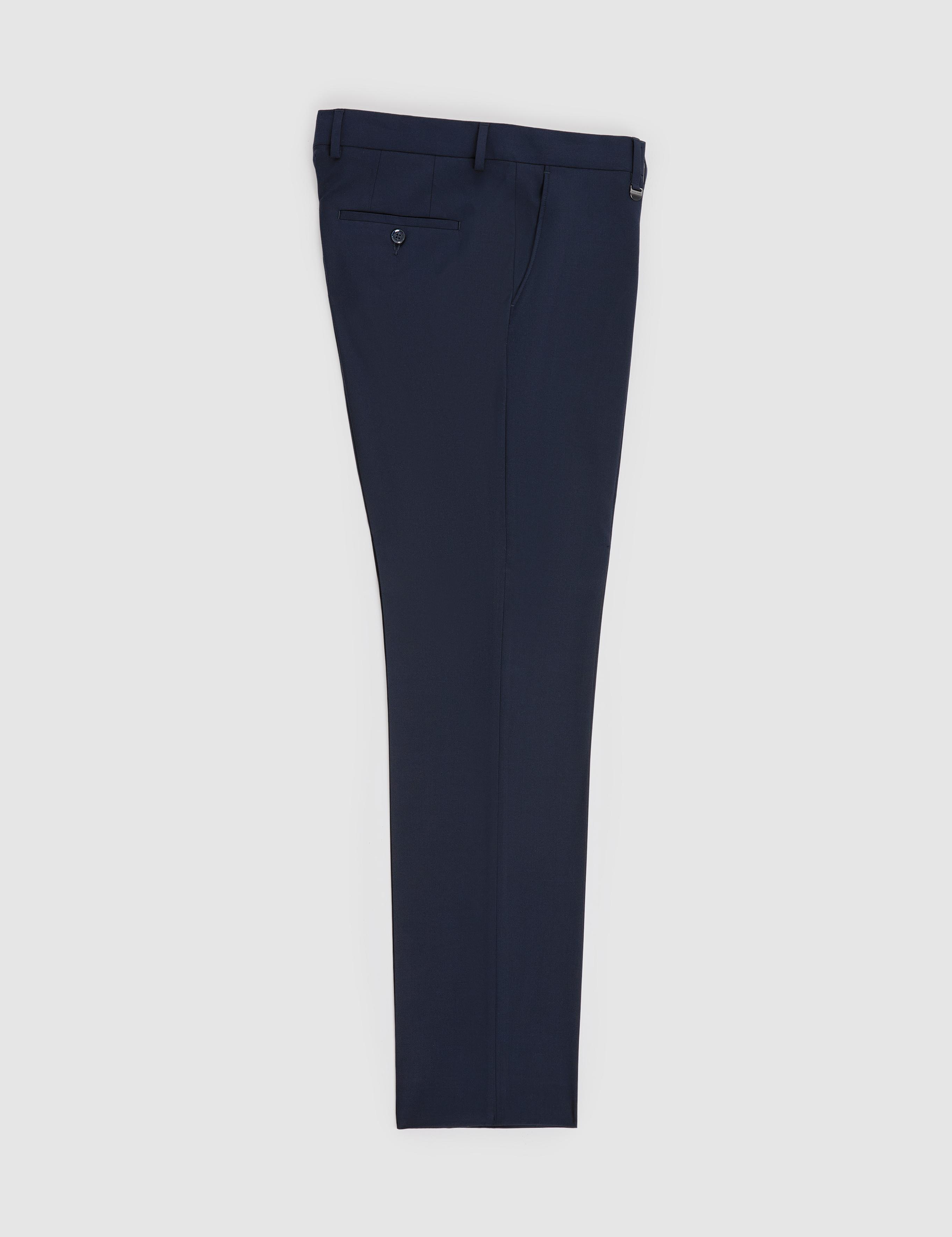 Lacivert Slim Fit Kumaş Pantolon