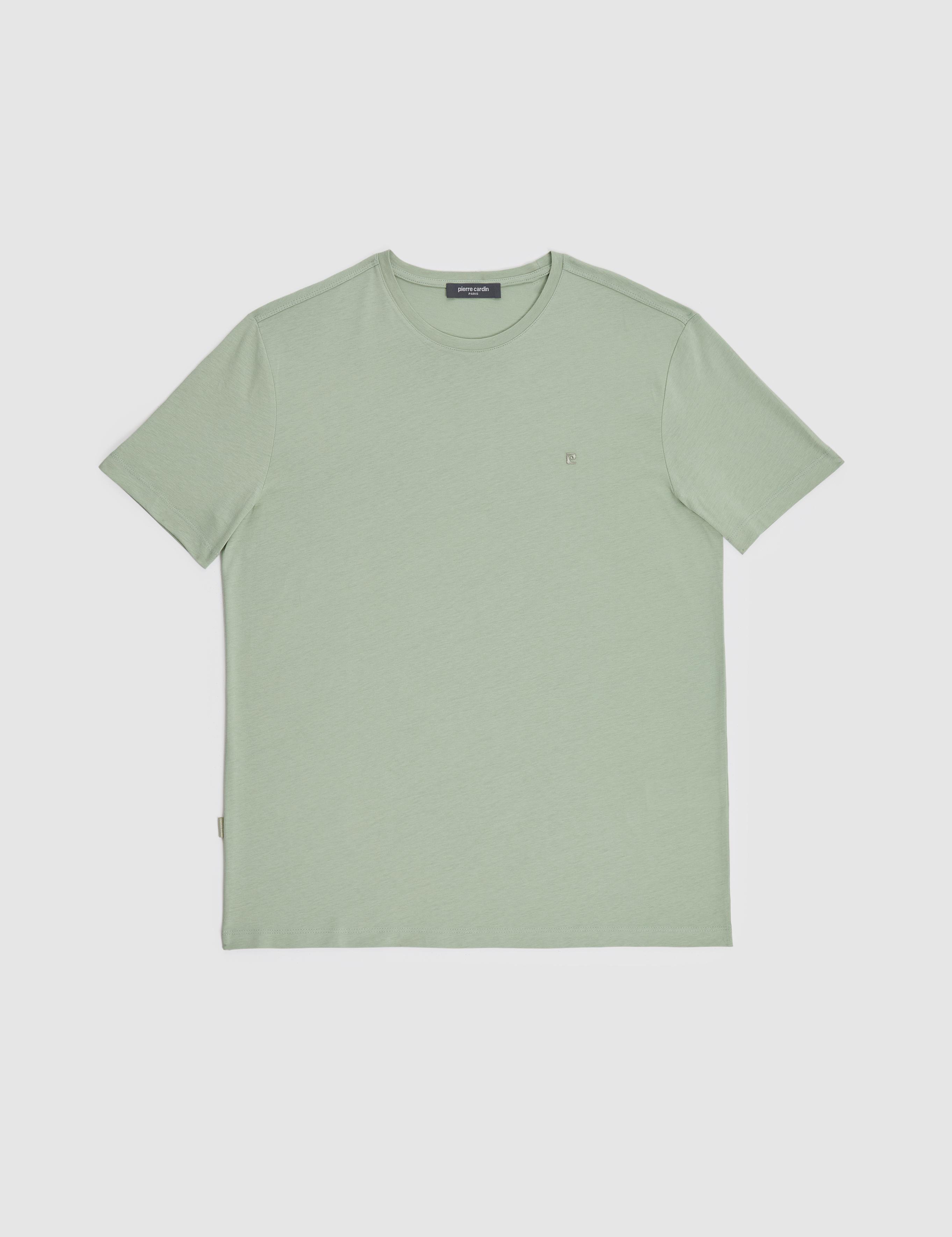 Çağla Slim Fit %100 Pamuk Bisiklet Yaka Basic Tişört