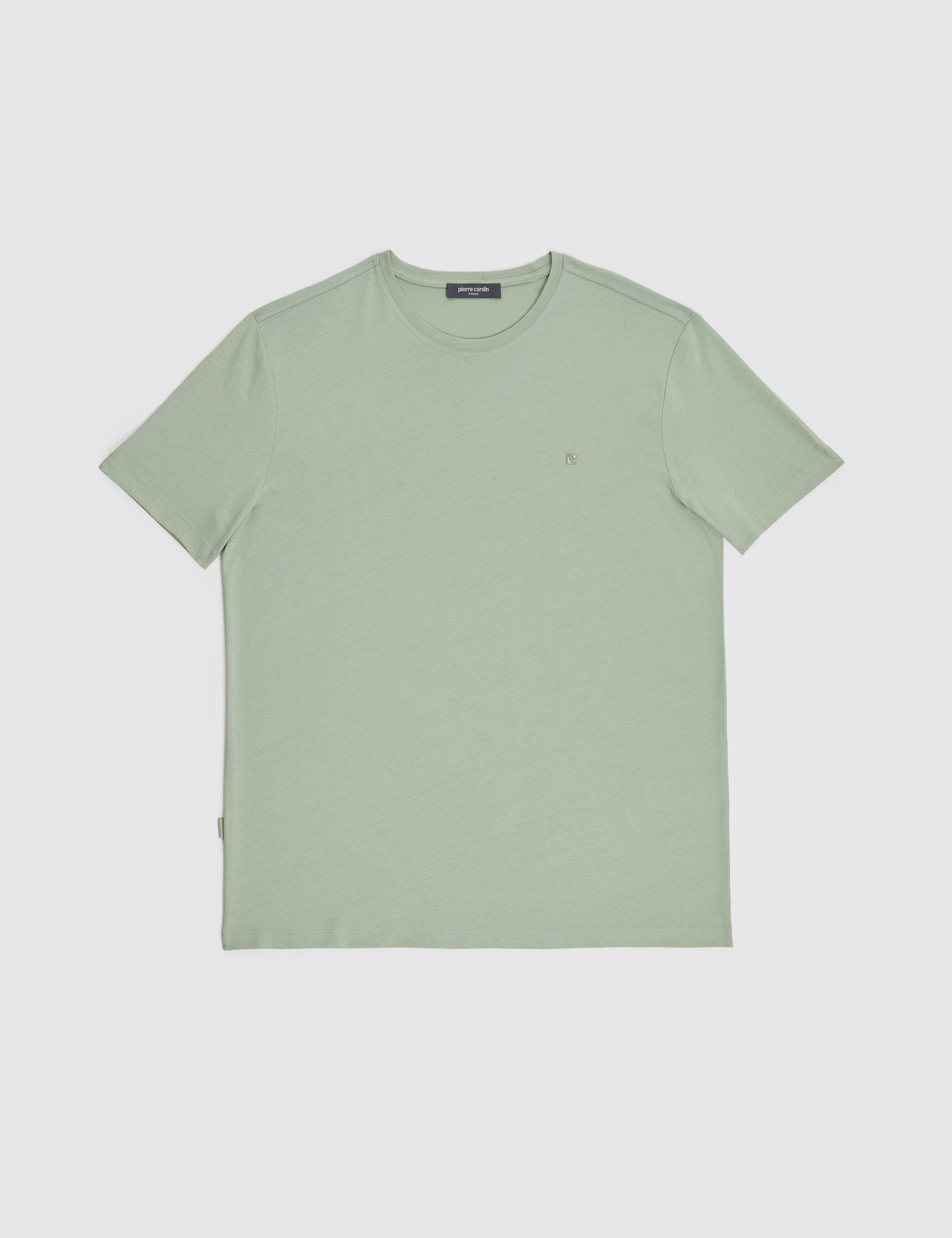 Çağla Slim Fit %100 Pamuk Bisiklet Yaka Basic Tişört