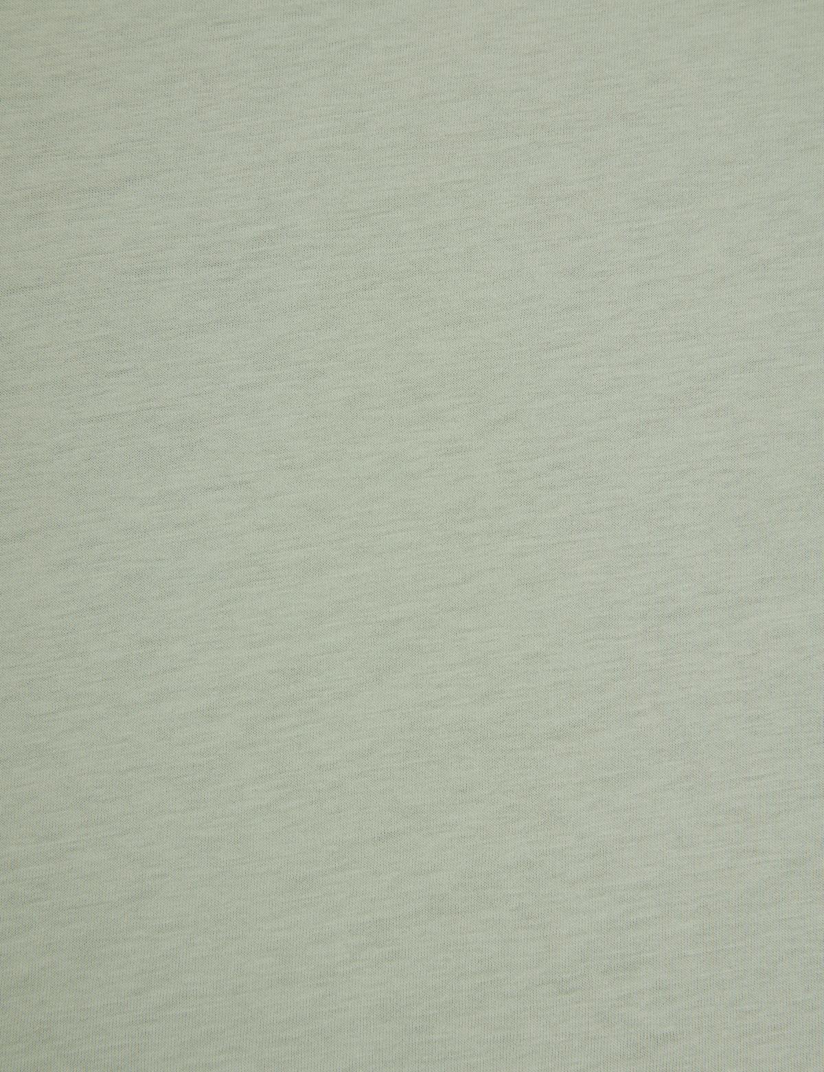 Çağla Slim Fit %100 Pamuk Bisiklet Yaka Basic Tişört - 50325307052