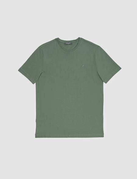 Haki Regular Fit %100 Pamuk Bisiklet Yaka Basic Tişört - 50325299030