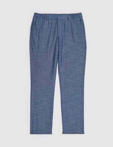 Saks Slim Fit Beli Lastikli Klasik Jogger Pantolon