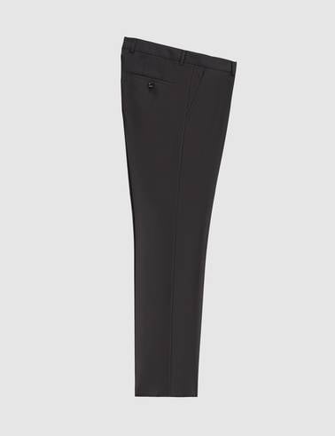 Siyah Slim Fit %100 Yün Takım Elbise