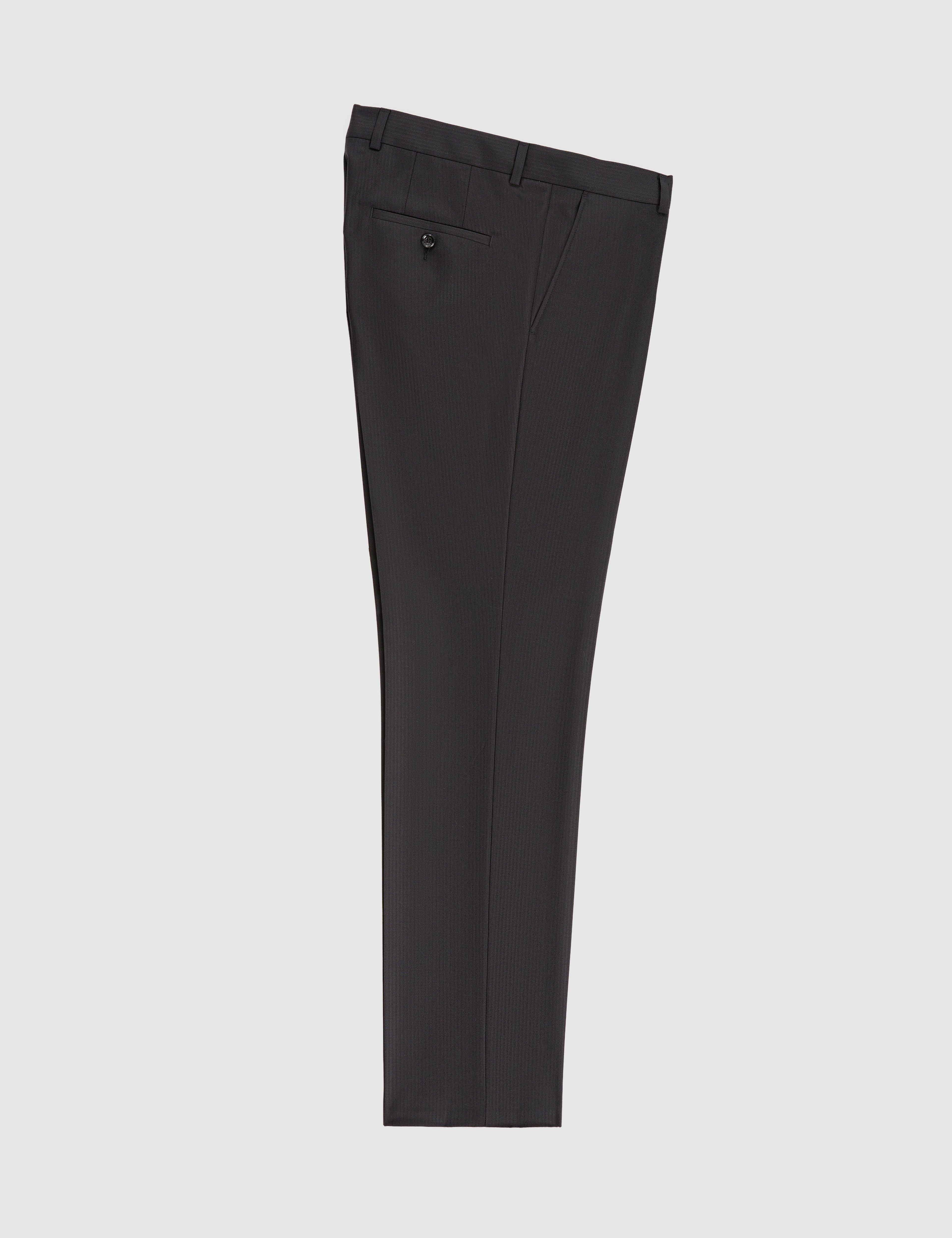 Siyah Slim Fit %100 Yün Takım Elbise