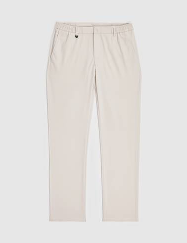Bej Slim Fit Klasik Jogger Pantolon