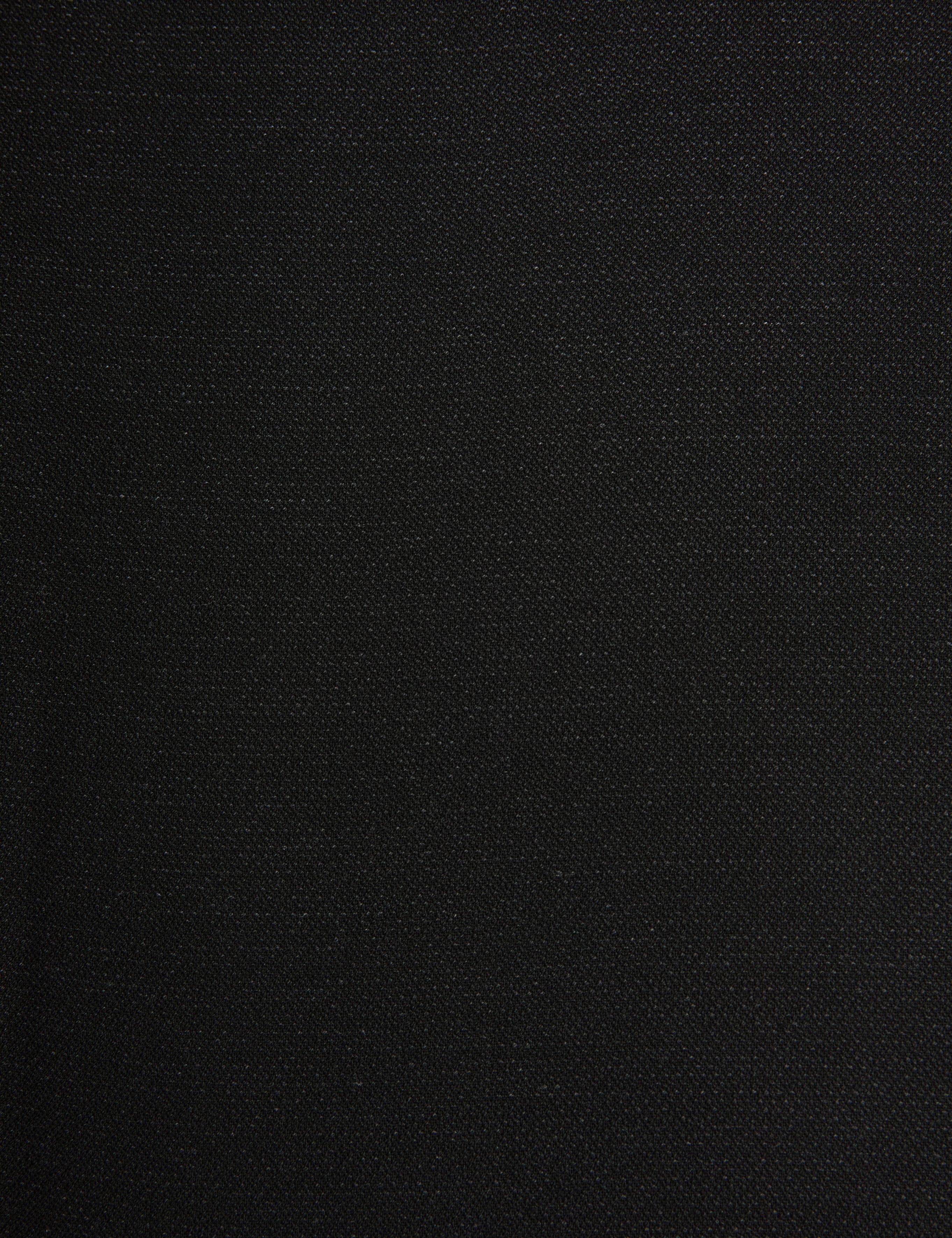Siyah Slim Fit Kanvas Pantolon