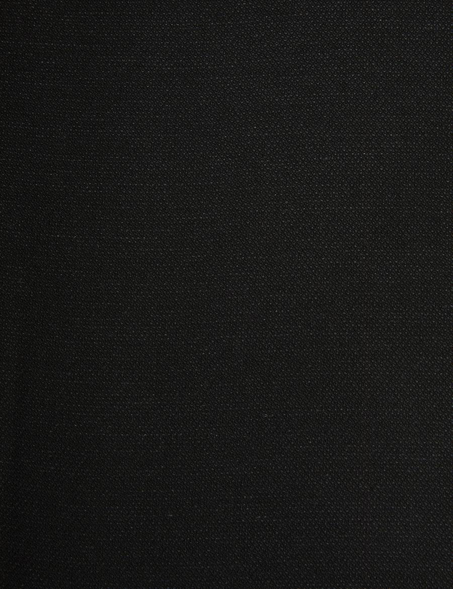 Siyah Slim Fit Kanvas Pantolon