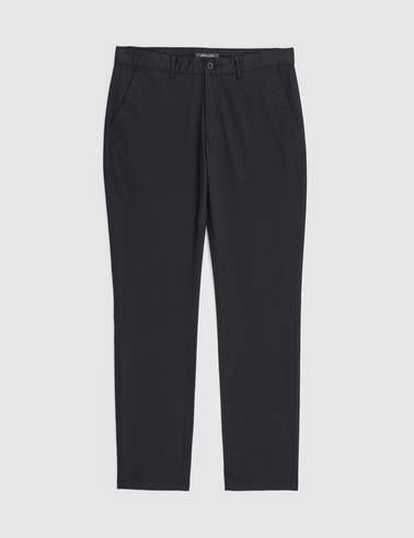 Siyah Slim Fit Kanvas Pantolon