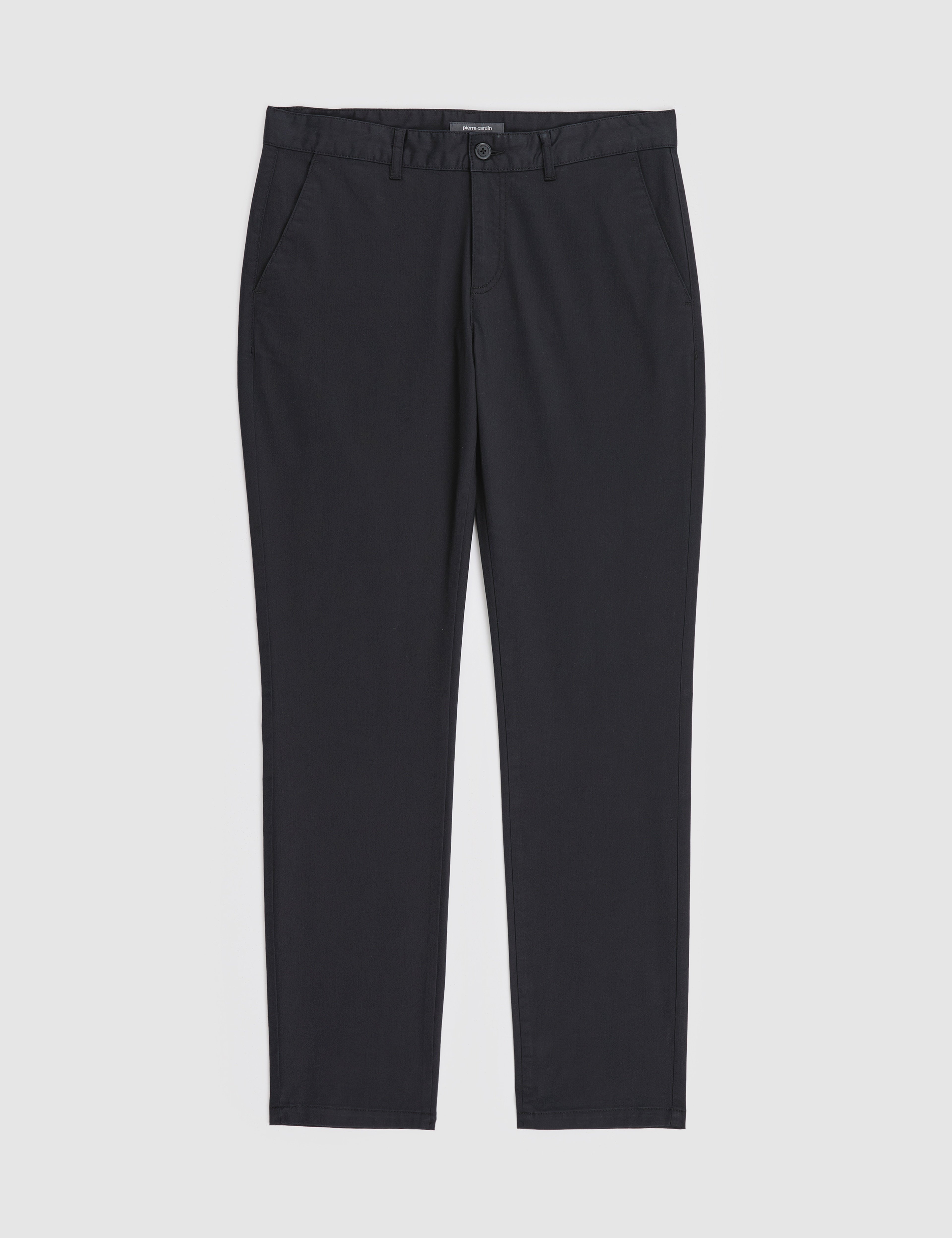 Siyah Slim Fit Kanvas Pantolon