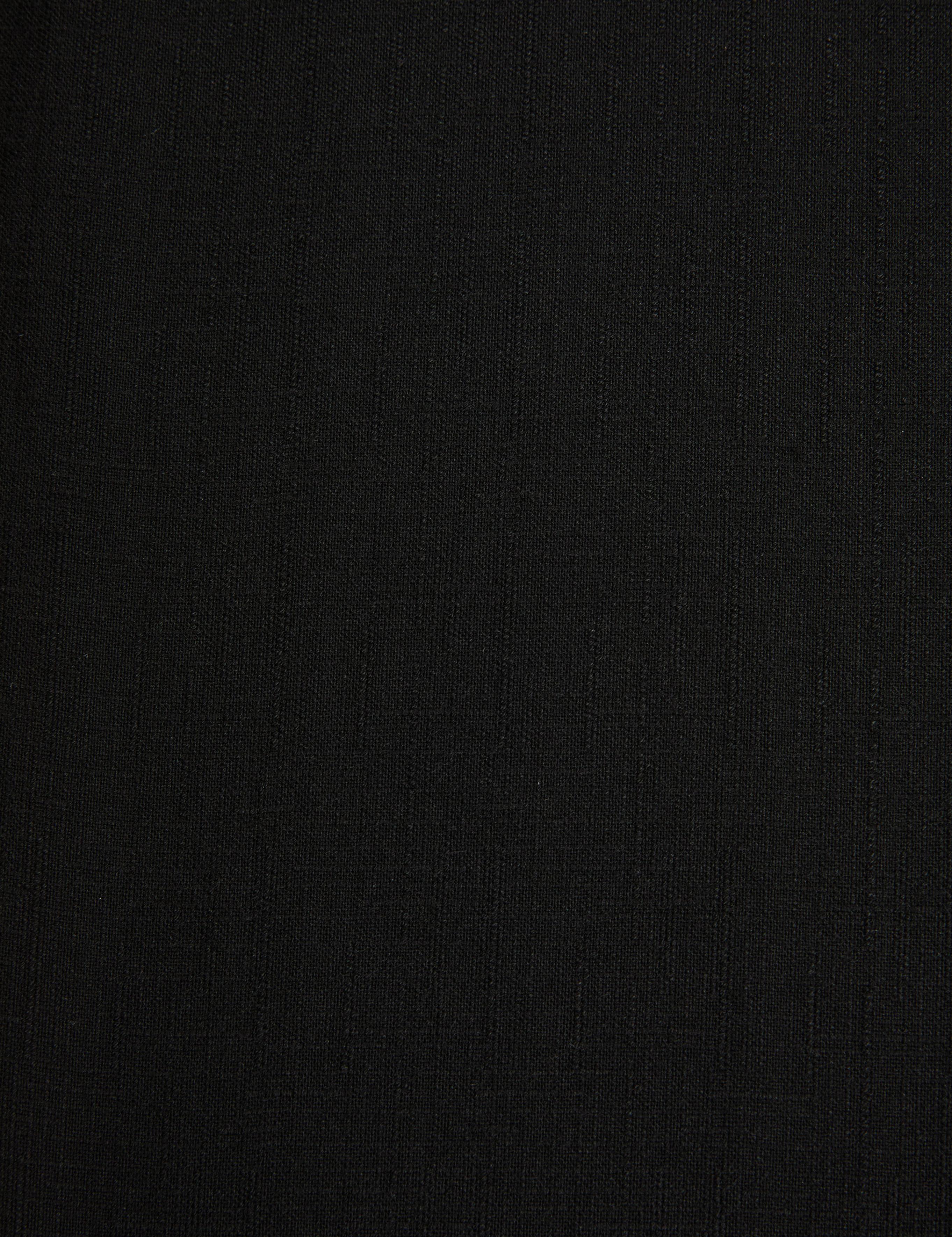 Siyah Slim Fit Kanvas Pantolon