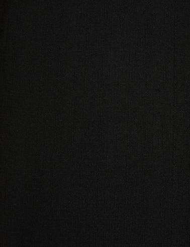 Siyah Slim Fit Kanvas Pantolon
