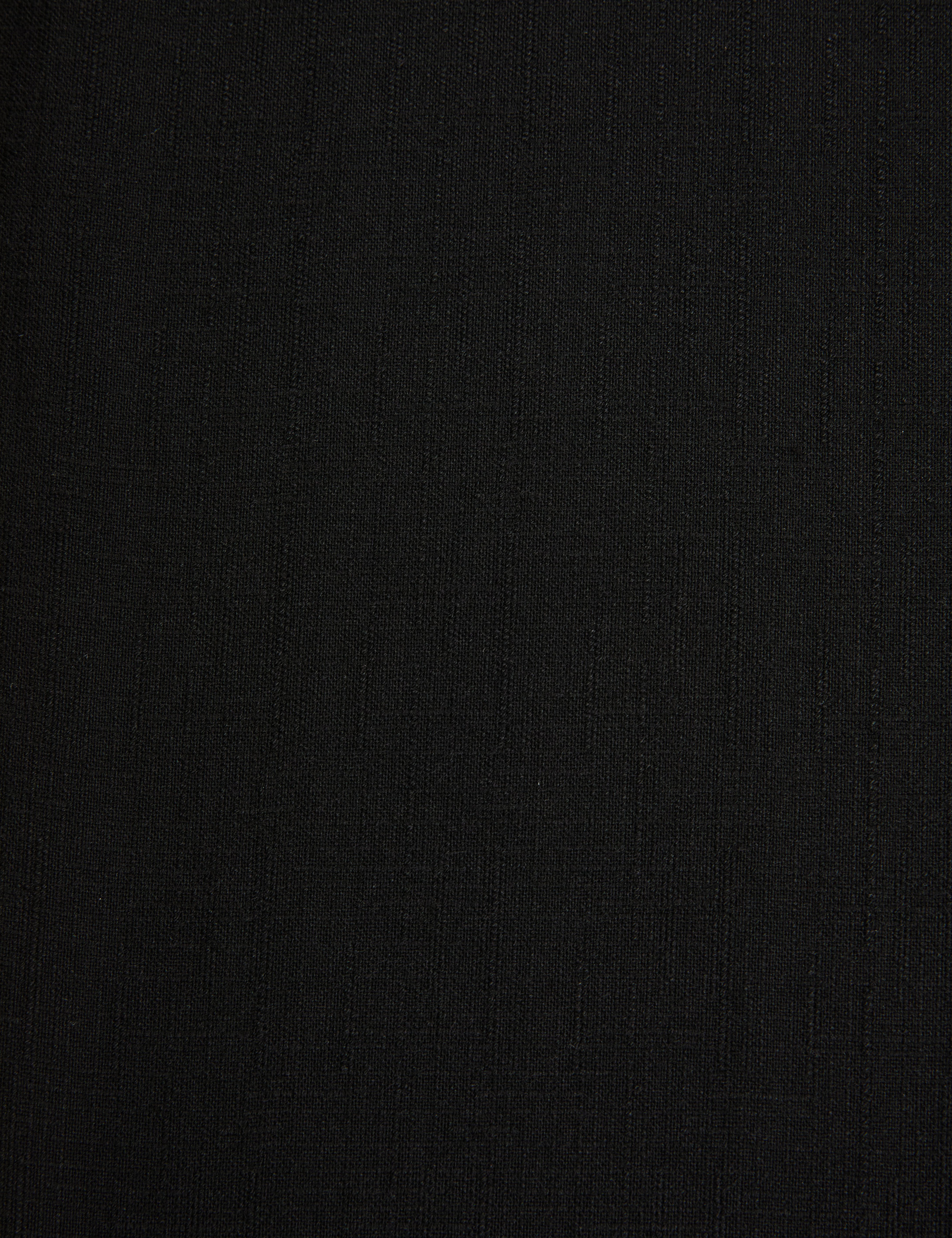 Siyah Slim Fit Kanvas Pantolon - Image 6