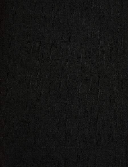 Siyah Slim Fit Kanvas Pantolon - 50320822287