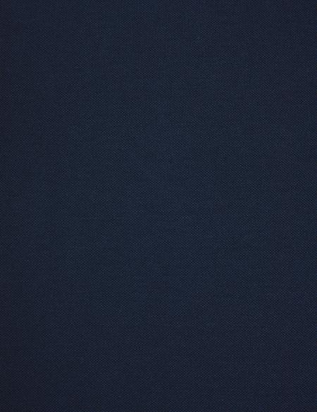 Lacivert Slim Fit %100 Pamuk Düğmeli Polo Yaka Basic Tişört - 50321128056