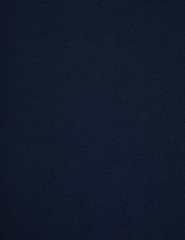 Lacivert Slim Fit %100 Pamuk Bisiklet Yaka Tişört