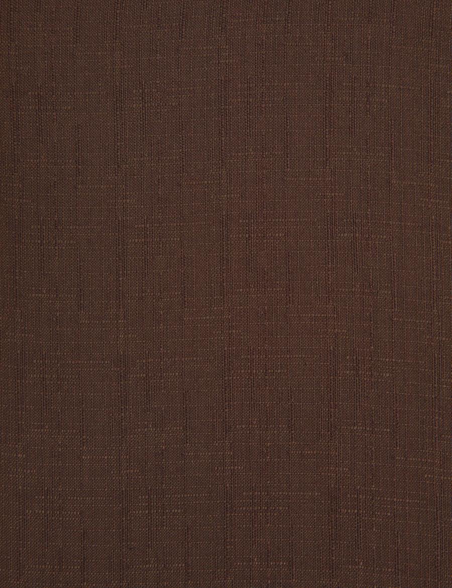 Koyu Kahverengi Slim Fit Kanvas Pantolon
