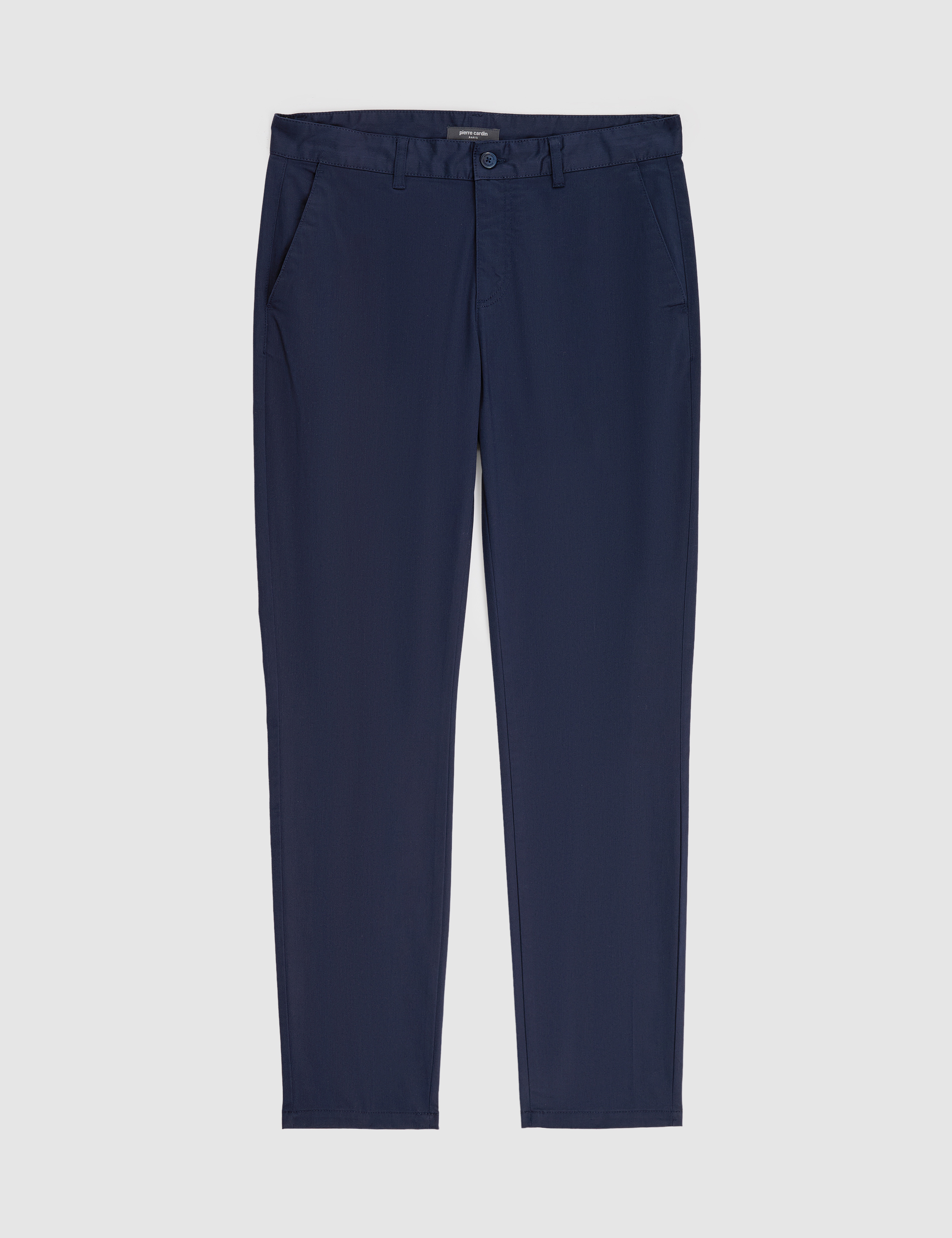 Lacivert Slim Fit Basic Kanvas Pantolon - Image 5