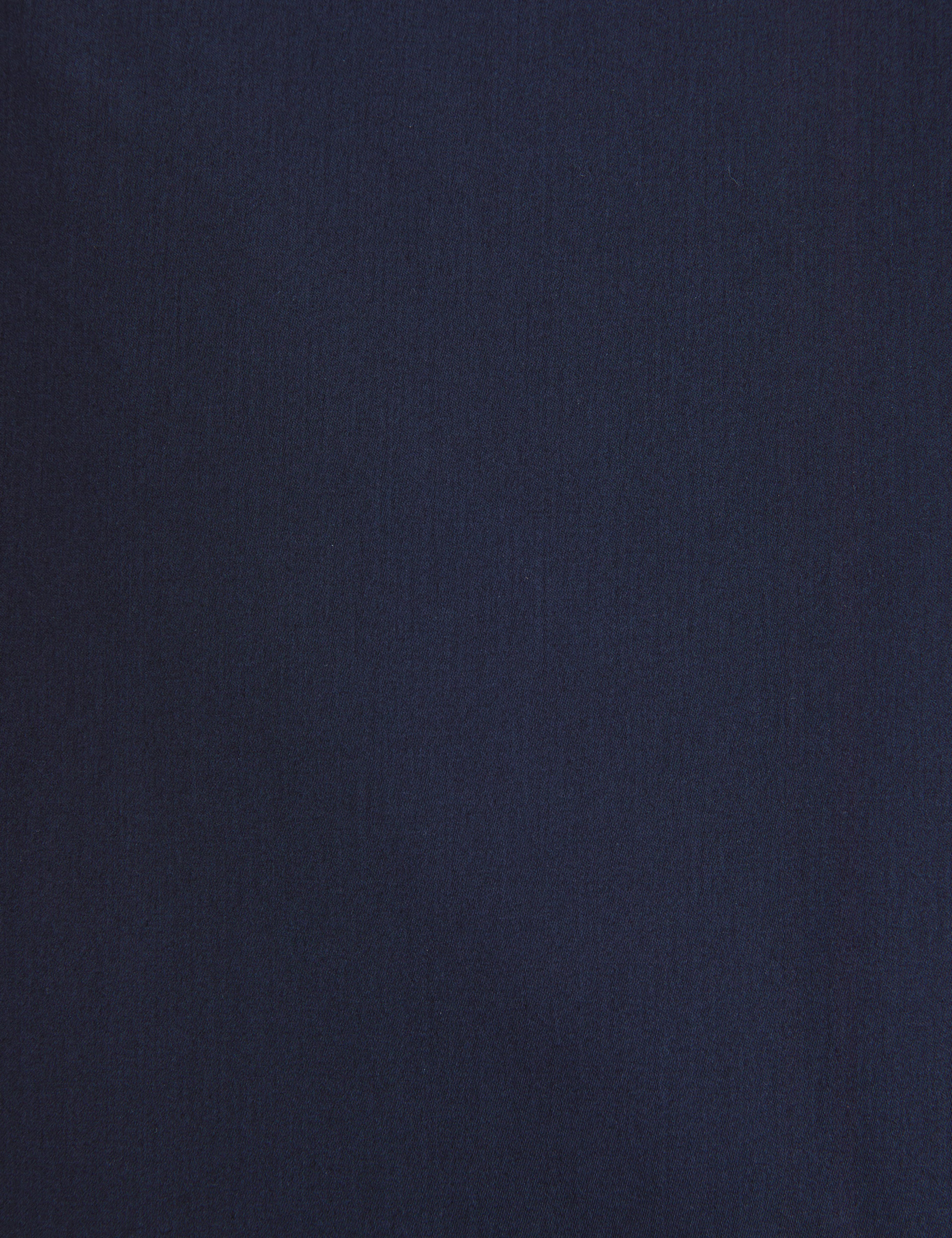 Lacivert Slim Fit Basic Kanvas Pantolon