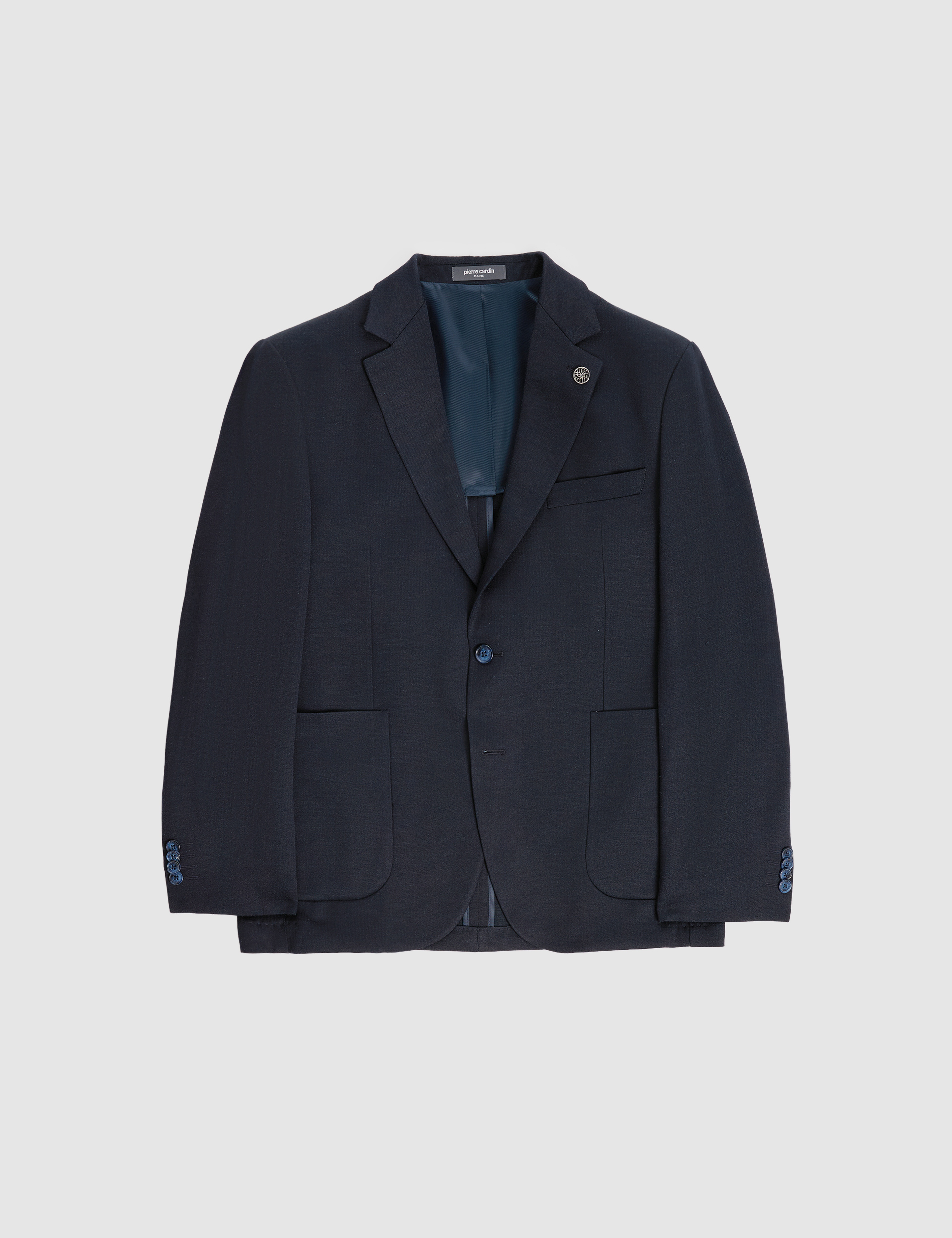 Lacivert Slim Fit Takım Elbise - Image 6