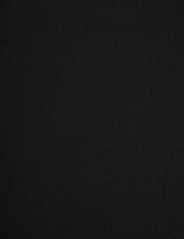Siyah Oxford Slim Fit Kolay Ütülenebilir Gömlek