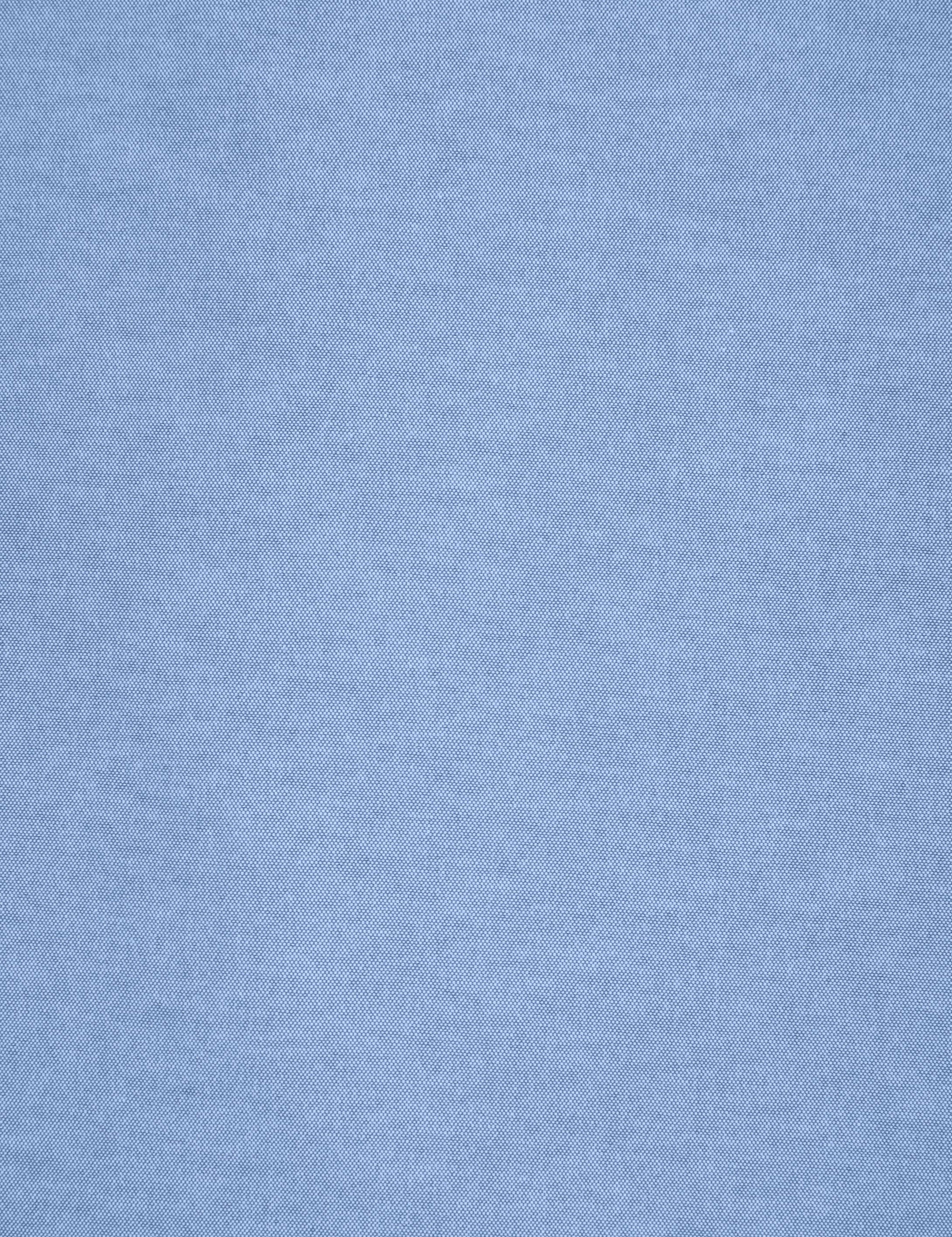 Mavi Oxford Slim Fit Kolay Ütülenebilir Gömlek - Image 7