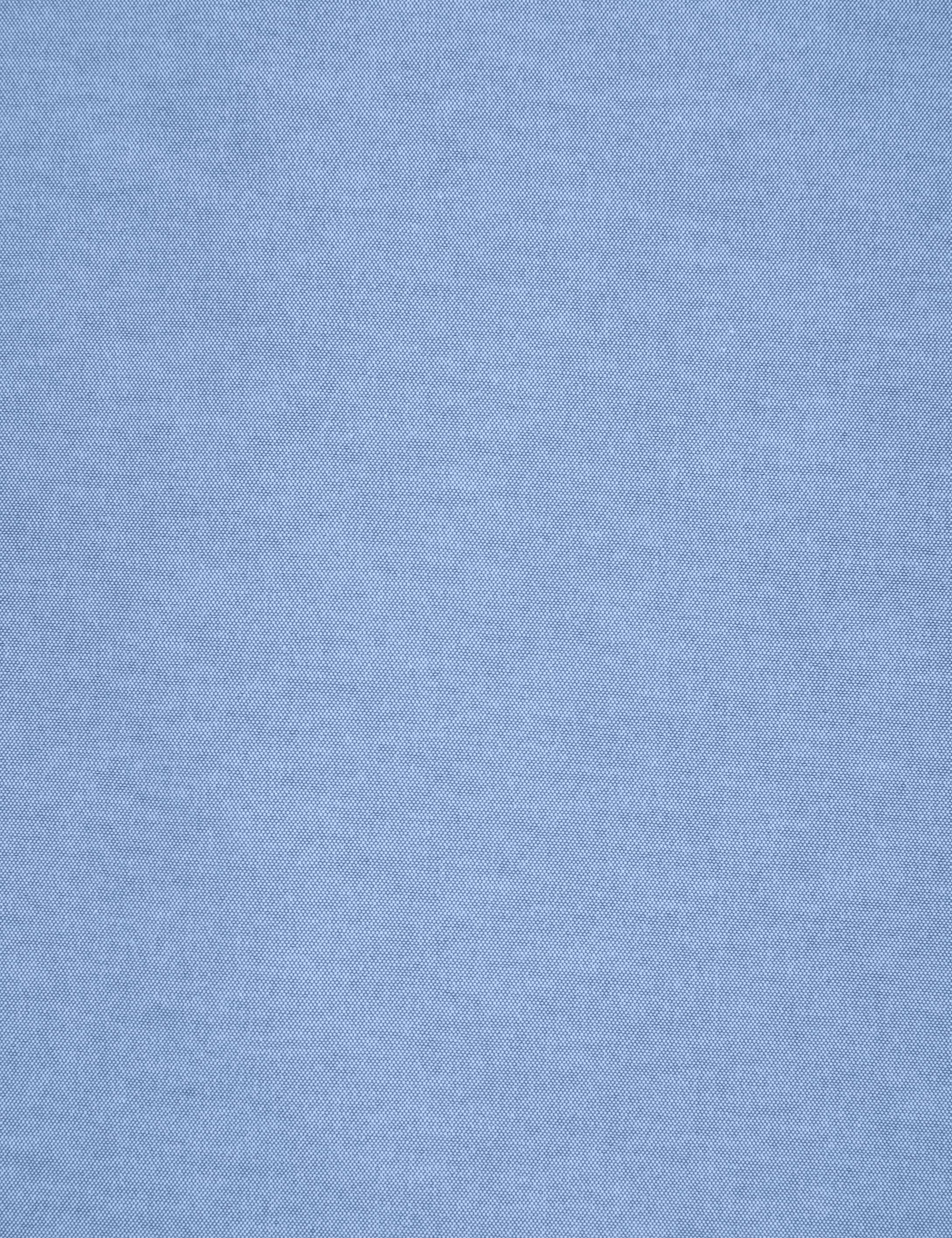 Mavi Oxford Slim Fit Kolay Ütülenebilir Gömlek