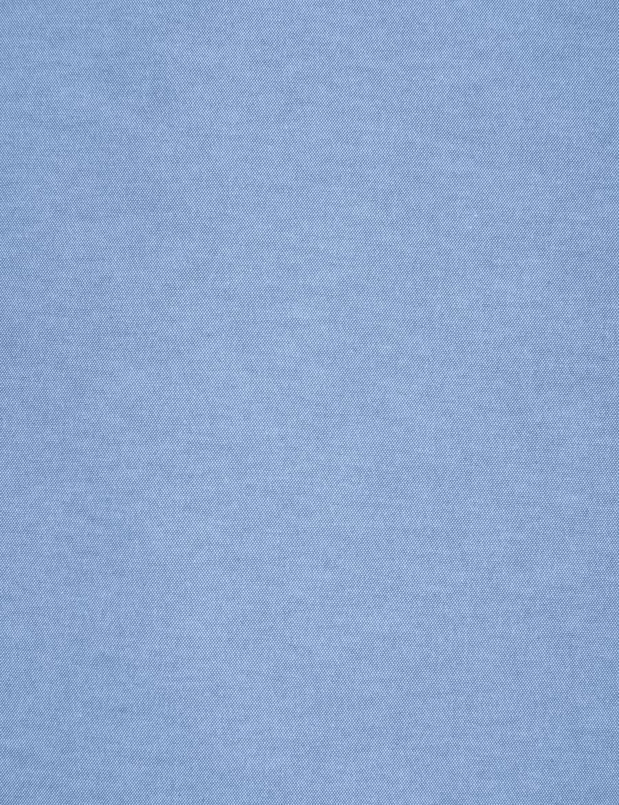 Mavi Oxford Slim Fit Kolay Ütülenebilir Gömlek
