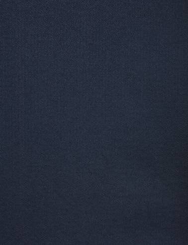 Lacivert Slim Fit Armürlü Uzun Kollu Gömlek