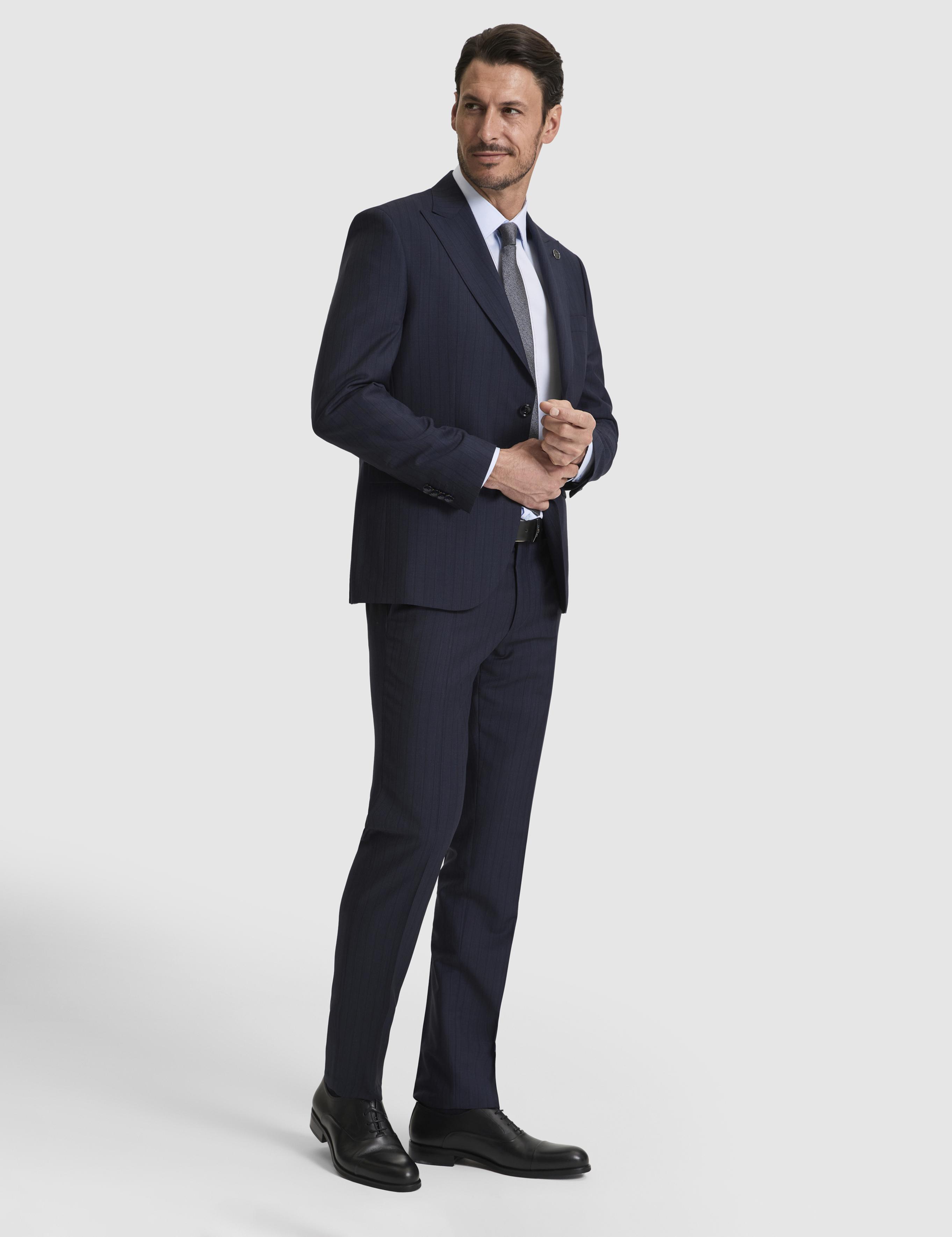 Lacivert Slim Fit Takım Elbise