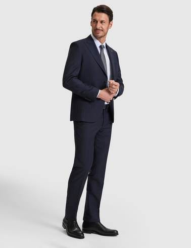 Lacivert Slim Fit Takım Elbise