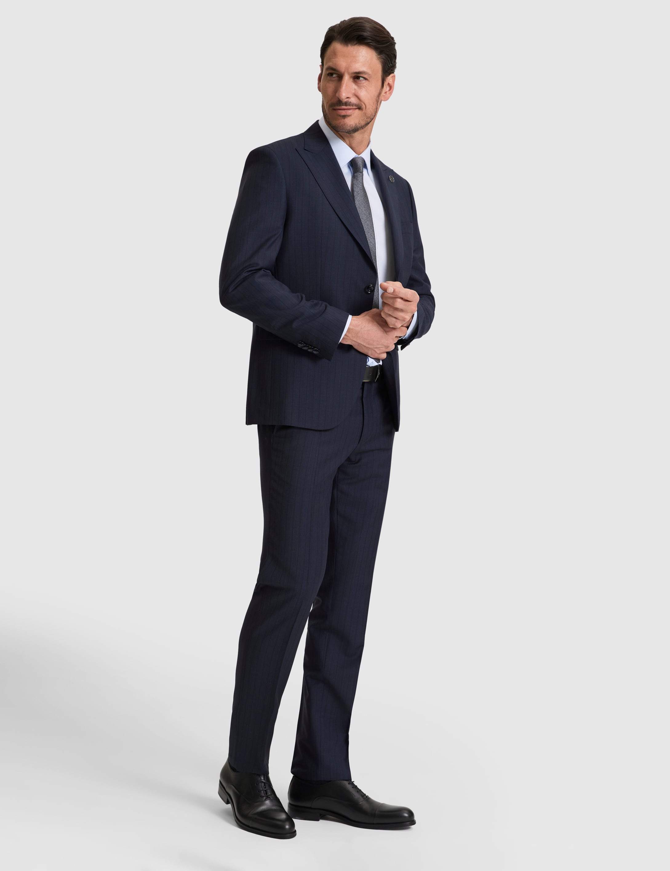 Lacivert Slim Fit Takım Elbise