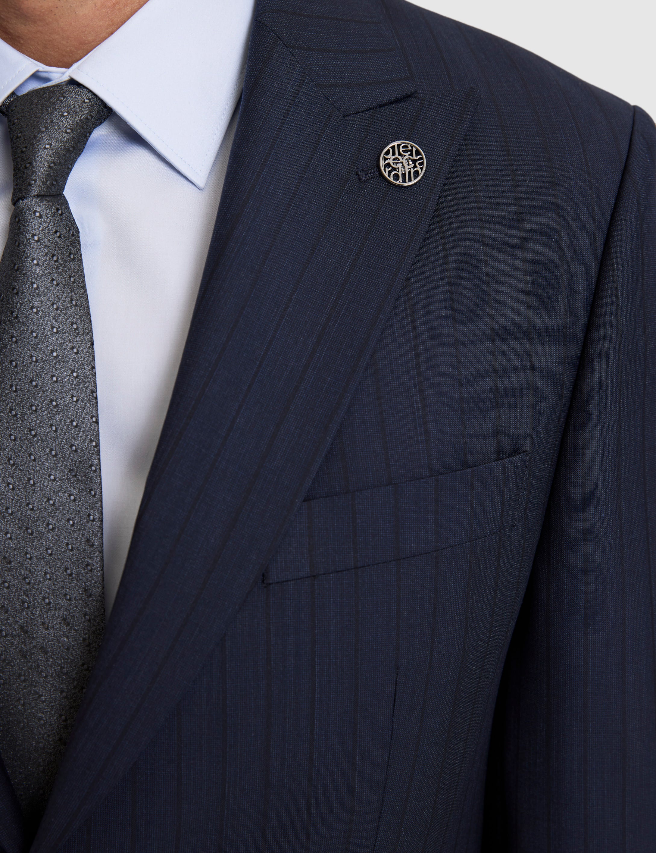 Lacivert Slim Fit Takım Elbise